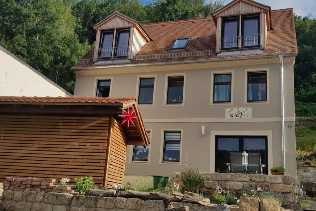 Ferienwohnung Salamander เพียร์นา ภายนอก รูปภาพ